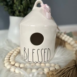 Rae Dunn BLESSED Birdhouse